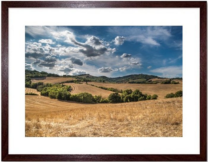 Italian Landscape Framed Print